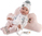 Guca 944 New BORN DIEVČATKO - realistická bábika bábätko s celovinylovým telom - 42 cm