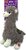 Hračka Dog Fantasy Stuffed Toy lama pískacia mix farieb 26cm