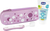 CHICCO Set zubná kefka a pasta v puzdre Always smiling - lilac, 6m+