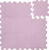 Penová podložka Puzzle 30x30 cm 9ks, Sugar Pink
