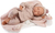 Antonio Juan 33022 LUNA – bambola realistica dormiente con corpo in tessuto morbido – 42 cm
