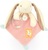 Doudou Poklon set ružičasti Zeko Ciboulette s zvečka 21 cm