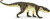 Safari® Postosuchus dinosaurus
