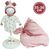 Llorens M635-78 oblečenie pre bábiku NEW BORN veľkosť 35-36 cm