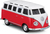 Maisto RC - DIE-CAST METAL so svetlami, Volkswagen Van Samba, 1:41, 2,4 GHz, USB, XTR, Blu