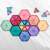 CONNETIX® Pastel Geometry Pack magnetická stavebnica 40 ks