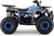 Benzínová štvorkolka pre deti Beneo Motors WARRIOR modrá - 125cm3
