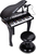 Bontempi Elektronisches Kinderklavier mit Hocker und Mikrofon