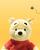 STEIFF Friends Disney Originals Winnie the Pooh, yellow plyšová hračka