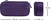 BAAGL Školský peračník etui Plum