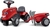 Falk Odrážadlo 238C Baby Case IH červený s vlečkou a lopatkou s hrabličkami