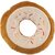 Hračka Dog Fantasy donut biely 19cm