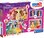 EDUkit - Princess 4v1 (pexeso, 48 + 30 puzzle, 6 kociek)