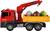 Camioncino servizi urbani plastica 27cm a frizione a batteria con luce con suono