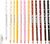 Top Model Súprava pasteliek, 12 farieb a strúhadlo, Skin &amp; Hair Colours