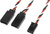 Kábel serva Y krútený Futaba HD 22AWG 30cm
