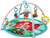 BABY EINSTEIN Tapis de jeu Happy Harvest™ Touch &amp; Feel, 0m