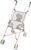 DeCuevas 90080 Faltbarer Puppenwagen für Golfschläger COCO 2024 - 56 cm