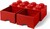 Scatola portaoggetti LEGO® 8 - con cassetti rossi 250 x 500 x 180 mm