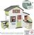 Smoby Domček Life Friends House s kuchyňou rozšíriteľný