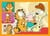 Trefl Puzzle 4v1 Garfield zbožňuje lasagne