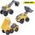 Stavebný set Volvo 3 ks, 16 cm