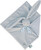 Kaloo Lapinoo Peluche per neonati Coniglietto con orecchie lunghe blu 30 cm