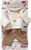 Guca OP987 abbigliamento per scimmietta neonato REBORN taglia 32 cm