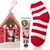 ACCENTRA Set regalo Hello Winter con paio di calzini Mirtillo rosso 30ml