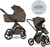 EASYWALKER Poussette combinée Zoey Go Chestnut Brown