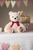 STEIFF Friends Jimmy Teddy bear – Love, white plyšová hračka