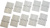 Nylon zsanér acélcsappal 22x33mm (10)