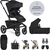 EASYWALKER Poussette combinée Jimmey Pepper Black XXL RWS