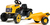 Falk Tractor de pedales JCB con remolque