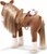 Götz Pony zum Kämmen und Reiten für Puppen 50cm