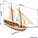 OCCRE HMS Bounty 1:24 komplet