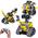 Kit de construcción iM.MASTER 3en1 robot programable RC plástico 2,4 GHz 434 piezas a bat.