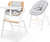 Set sedia Inspira 2 + set neonato, Creamy Natur