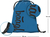 BAAGL Tasche Ocean Blue