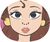 Mad Beauty Arcmaszk relaxáló textil 25ml Bella Disney Princess Express Yourself