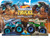 Mattel Hot Wheels Monster trucks demolačné duo asst