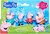 HASBRO - Familia de Peppa Pig, 5 figuras
