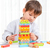 New Classic Toys Drevená veža Jenga so zvieratkami