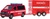 Kids Globe Traffic VW hasiči CZ design 27,5cm kov spätný chod s prívesom