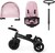 KINDERKRAFT Trojkolka Easytwist Mauvelous Pink