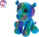 Nashorn Star Sparkle Plüsch blau 16cm sitzend