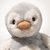 STEIFF Friends Lio penguin with rattle plyšová hračka