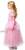 Princezná PINK detský kostým veľkosť (98-104cm)