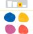 HASBRO - Play-Doh 4ks téglikov metalickej farby