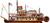 OCCRE Mississippi kolesový parník 1:80 kit
